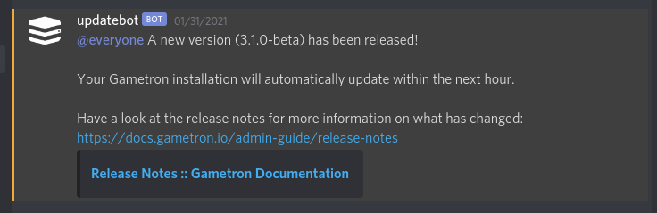 Automatic Updates